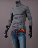Men’s Thermal Shirt – Slim Fit High Neck Long Sleeve Winter Top
