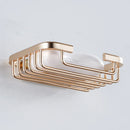 DecorBites™ Glass Soap Dish Wall Mounted Soap Basket for Bathroom Toilet Balcony