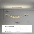 DecorBites™ Glass Ball G9 LED Chandelier for Dining Room, Kitchen, Office & Front Desk