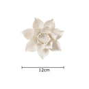 DecorBites™ Elegant Porcelain Peony Flower Wall Ornaments