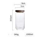 DecorBites™ Glass Hermetic Storage Jars with Airtight Lids
