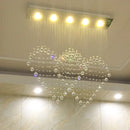 DecorBites™ Crystal Chandelier Table Lamp Set - Modern Minimalist Girl Bedroom & Dining Room