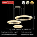 DecorBites™ Crystal Chandelier Chrome Light LED Ceiling Lights for Modern Luxury Décor