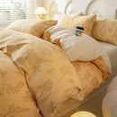DecorBites™ Cozy Cotton Bedding Set: 160X210cm Quilt Cover for Adults, Warm & Soft Duvet Cover
