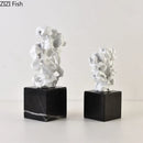 DecorBites™ Coral Creative Resin Sculpture, Modern Taihu Stone Desk Ornament for Home Decor