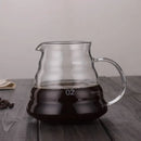 DecorBites™ Cloud Shaped Glass Coffee Kettle Heat Resistant Teapot 360/600/800ml