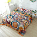 DecorBites™ Cotton Sofa Chair Cover Throw Blanket - Boho Nordic Style Bedspread