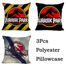 DecorBites™ Jurassic Park Dinosaur Pillowcase Cover for Living Room Sofa and Chair