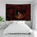 DecorBites™ Cannibal Corpse Tapestry: Heavy Metal Rock Wall Art Décor Flag Gifts