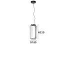 DecorBites™ Glass LED Pendant Light - Stylish and Modern Illumination for Various Spaces