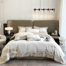 DecorBites™ Egyptian Cotton Luxury Bedding Set Quilt Cover Pillow Shams Bedclothes