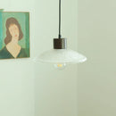 DecorBites™ Japan Style Wood LED Pendant Light Fixture Clear Glass Adjustable Hanging Lamp