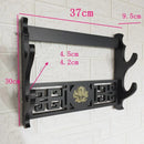 Wall Katana Support Sword Holder Wooden Wall Mount Multi-layer Stand Umbrella Rapier Shelf Display Support Weapon Bracket Holder