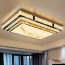 DecorBites™ Gold Crystal Ceiling Lights LED Minimalist Luxury Lighting - Stainless Steel Crystal Luminaires