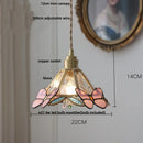 DecorBites™ Copper Knob Switch LED Pendant Lamp, Adjustable Glass Dining Room Lighting