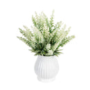 DecorBites™ Lavender Foam Flower Family Room Vase Wedding Bouquet Garden Rose Arch Decoration