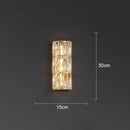 DecorBites™ Crystal LED Wall Lamp for Living Room Aisle Bedroom Staircase Decoration