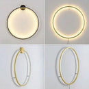 DecorBites™ Circular Wall Lamp LED Lighting for Bedroom Living Room Atmosphere