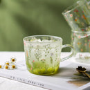 DecorBites™ Large-Capacity Glass Cup with Scale, Heat-Resistant, Cute Design - Perfect Gift