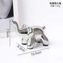 DecorBites™ Golden Monkey Dog Rabbit Ceramic Balloon Animals Desk Ornament
