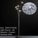 DecorBites™ Crystal Dandelion LED Floor Lamp for Living Room Bedroom Decor