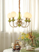 DecorBites™ Cream Style LED Chandelier for Bedroom, Living Room, Dining Room