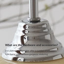 DecorBites™ Cream Glass Nordic LED Pendant Light for Home Decor and Lighting