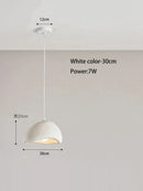 DecorBites™ Cream Style Cloud Chandelier Cement LED Pendant Lamp - Modern Hanging Light