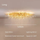DecorBites™ Crystal Dendritic Chandelier: Modern Luxe for Living Room, Dining Room, Bedroom, Hotel Lobby