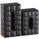 DecorBites™ Desktop Tissue Box Holder: Elegant Paper Towel Storage Tray for Home and Office