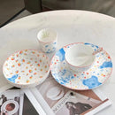 DecorBites™ Kids Bone China Tableware Set, Dinner Plates and Bowl, Birthday Gift