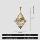DecorBites™ Designer LED Crystal Chandelier for Luxury Villas, Hotels & Restaurants