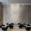 DecorBites™ Crystal Tassel Pendant Light: Italian Postmodern Luxury for Bedroom & Restaurant