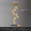 DecorBites™ Crystal Bedside Chandelier Wall Light for Designer Living Room and Hotel Bedroom