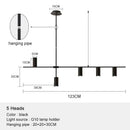 DecorBites™ Black Chandelier Pendant Lights for Dining Table, Kitchen, Living Room