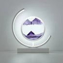DecorBites™ LED Hourglass Quicksand Desk Lamp, Unzip Decor, Night Light, Holiday Gift