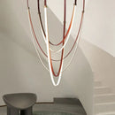DecorBites™ LED Long Strip Chandelier for Modern Living Room and Villa
