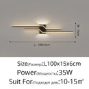 DecorBites™ LED Wall Lamp: Modern Long Strip Design for Aisle, Bedroom, Closets - Indoor Sconces Lighting