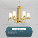 DecorBites™ Chinese Style Luxury Living Room Chandelier for Elegant Homes