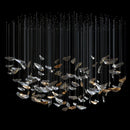 DecorBites™ Crystal Pendant Chandelier for Nordic Home Dining Room Decor