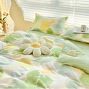 DecorBites™ Cute Pattern Duvet Cover | Super Soft Comforter Cover for Single/Double Bed