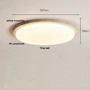 DecorBites™ LED Ceiling Light Fixture Yellow Stone White PE Shade Plafond Lamp