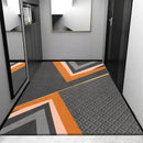 DecorBites™ Grey Crystal Velvet Entrance Rug - Luxe Absorbent, Anti-Slip, Easy-Clean Living Room Carpet
