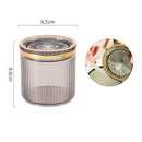 DecorBites™ Acrylic Seasoning Jar Set with Tray - Kitchen Storage Organizer