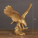 DecorBites™ Dapeng Eagle Wings Resin Art Statue Ornament for Home and Office Decor