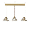 DecorBites™ Glass Copper LED Pendant Lights: Modern Nordic Lighting for Home, Dining, & Restaurant