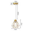 DecorBites™ Iron Frame Pendant Chandelier for Modern Indoor Lighting