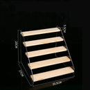 DecorBites™ Acrylic Makeup Organizer Display Stand - 5 Layer Clear Cosmetic Holder