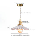 DecorBites™ Lotus Flower Ceramic LED Pendant Lampshade for Home Decor