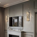 DecorBites™ Crystal Wall Sconce: High-Quality LED Wall Lamp for Bedroom, Living Room Decor